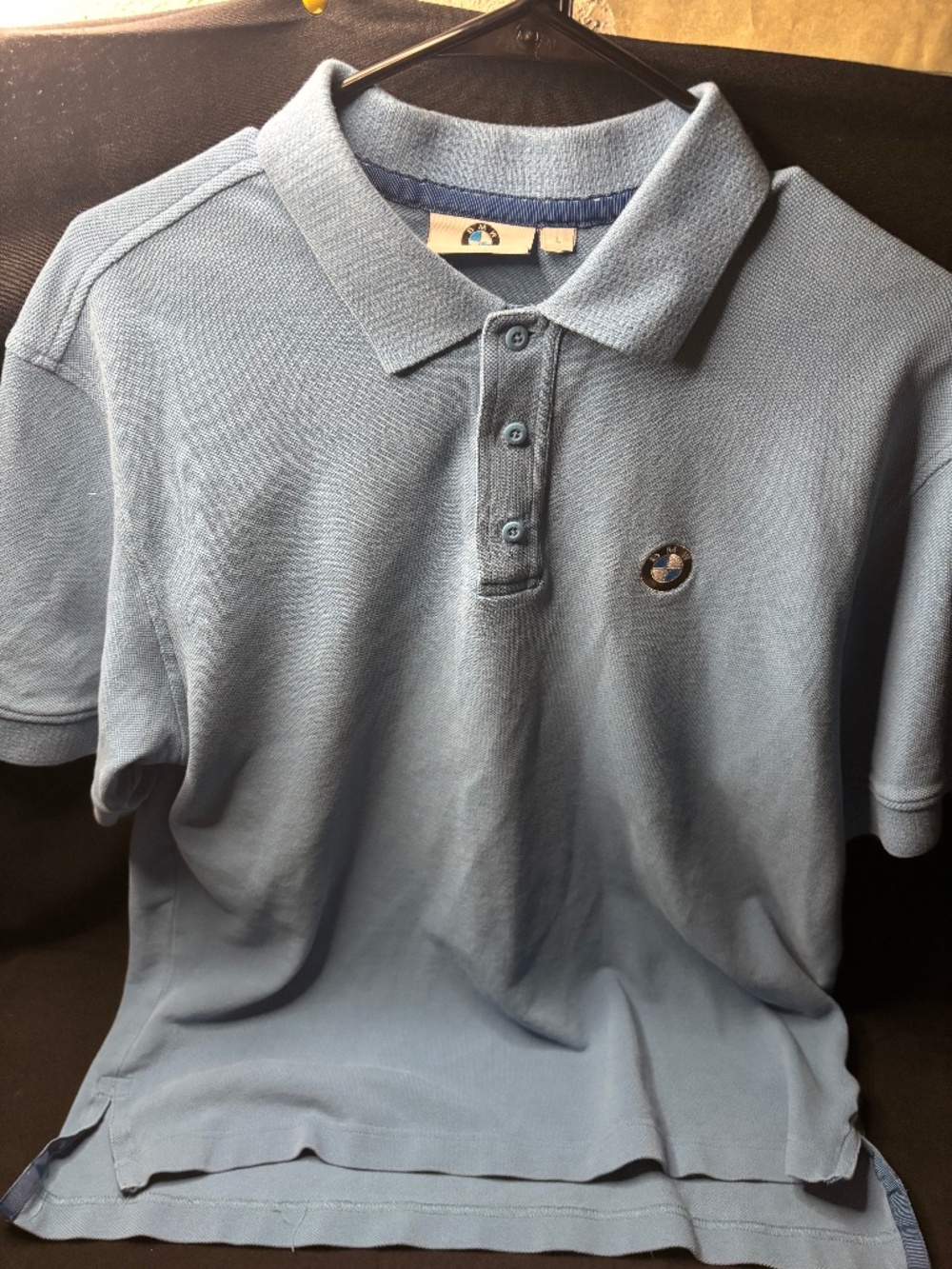 BMW Light Blue Polo Logo Large